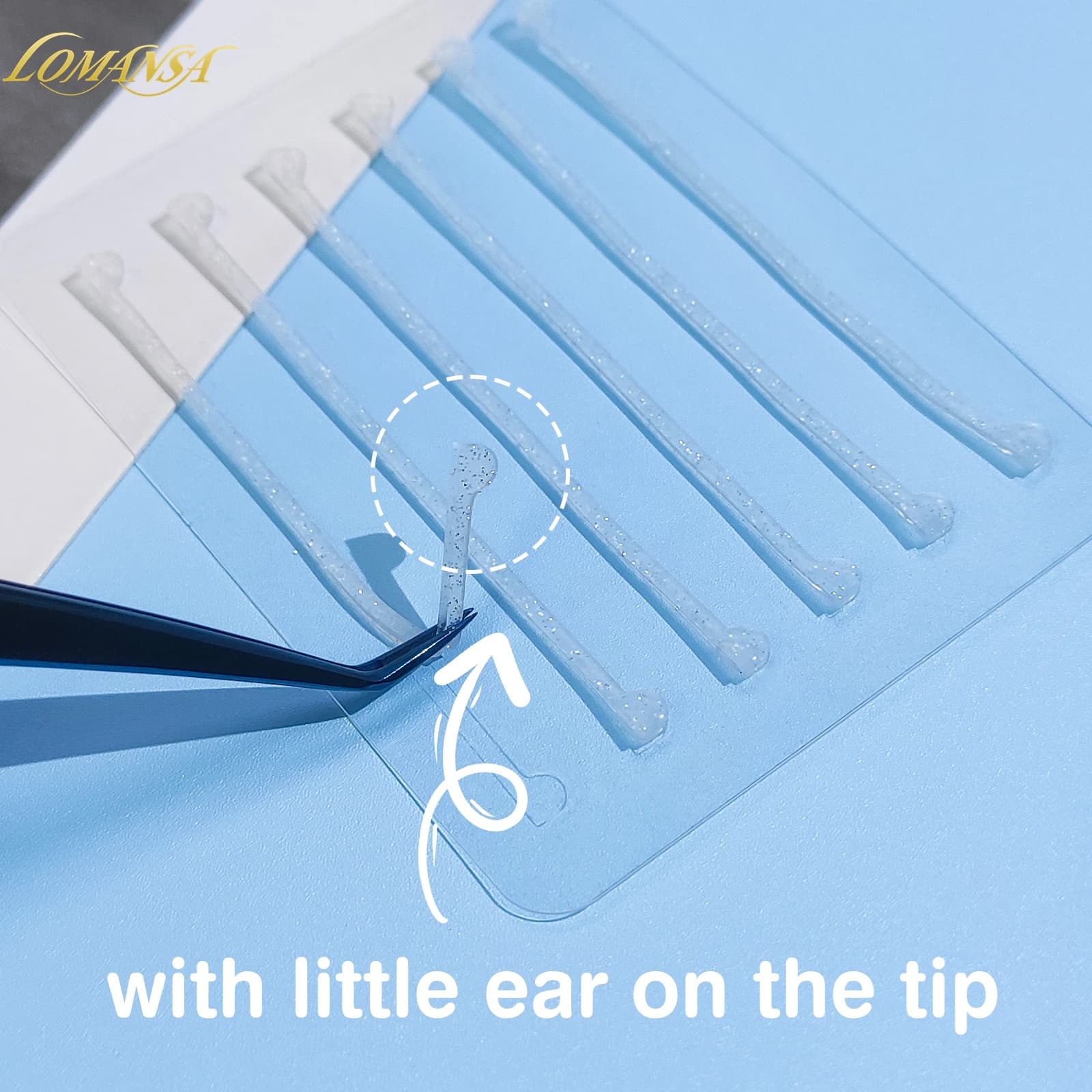 Lomansa 6 pièces ruban en Silicone réutilisable cils Perm cils ascenseur ruban chaîne rouleau de stratification des cils rouleau compensateur outil de beauté