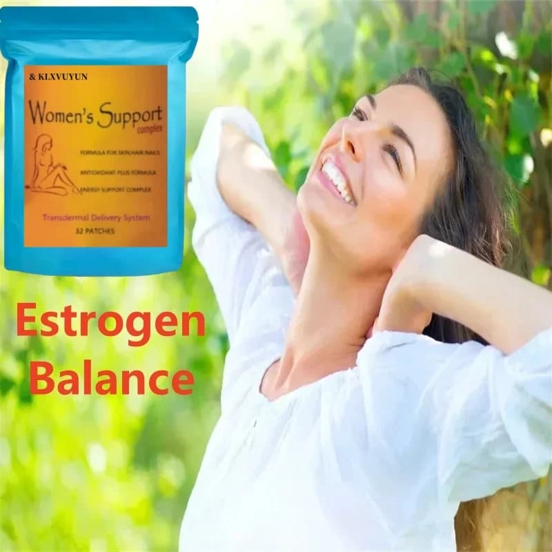 Support féminin - ULTRA COMPLEX FEMMES - Patchs transdérmiques Estrogen - Fenugrec