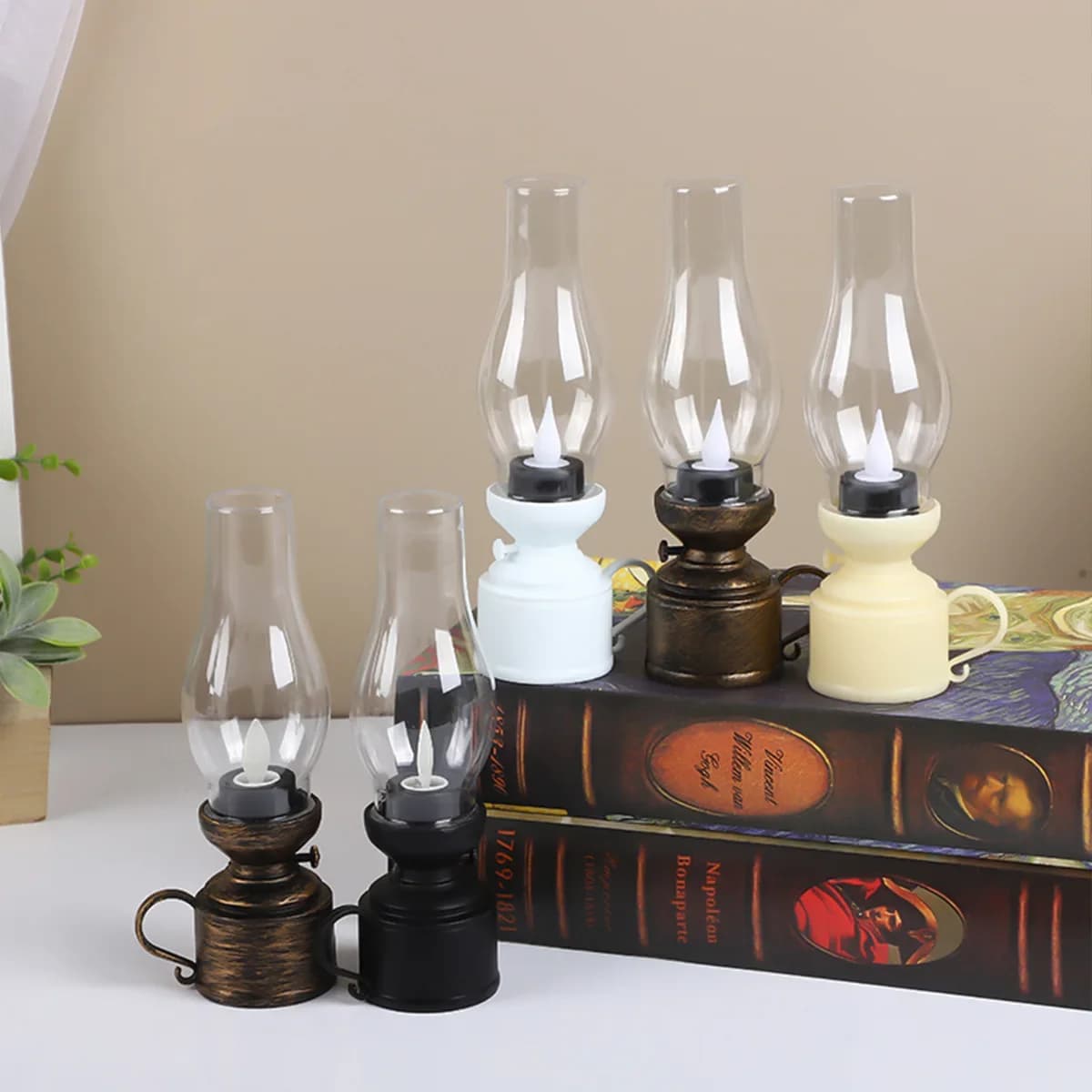 Lanterne LED suspendue au Design rétro