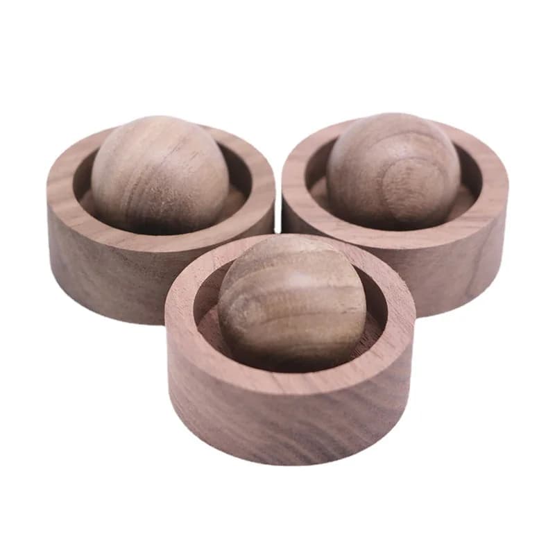 Boule de bois diffuseur d'huile essentielle parfum