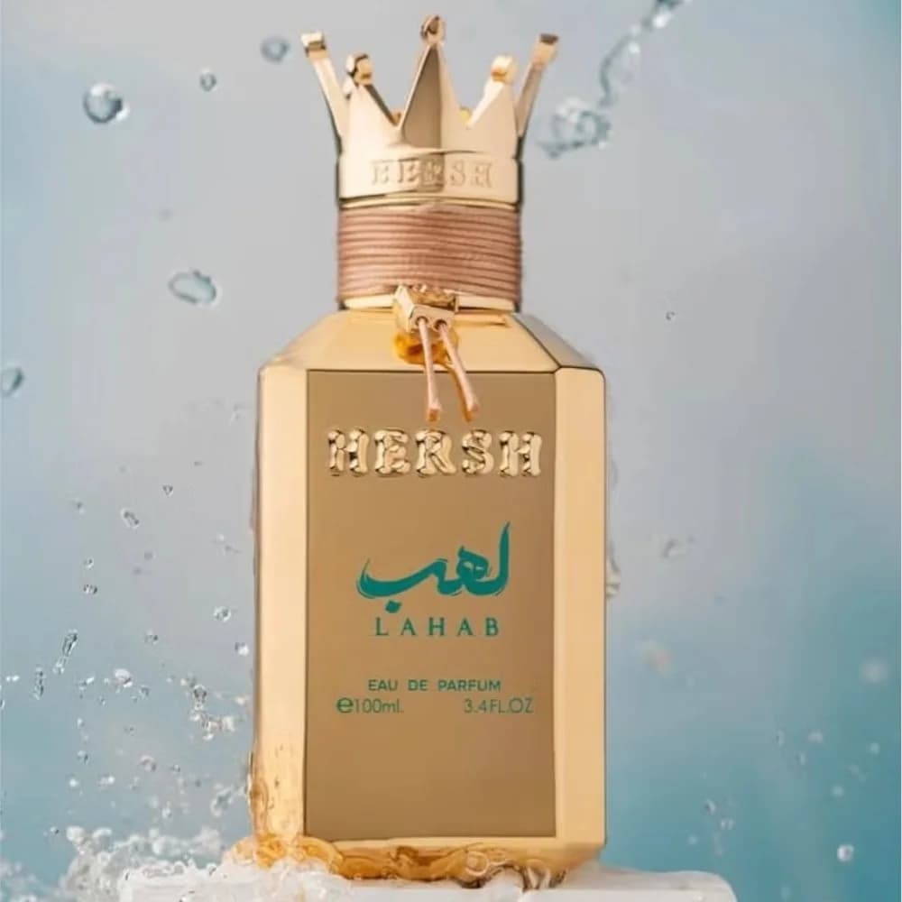 Parfum Hersh Lahab Eau de Toilette 100ml aux notes boisées audacieuses, basilic thaï frais, épices, poivre et pamplemousse, charmant et impressionnant