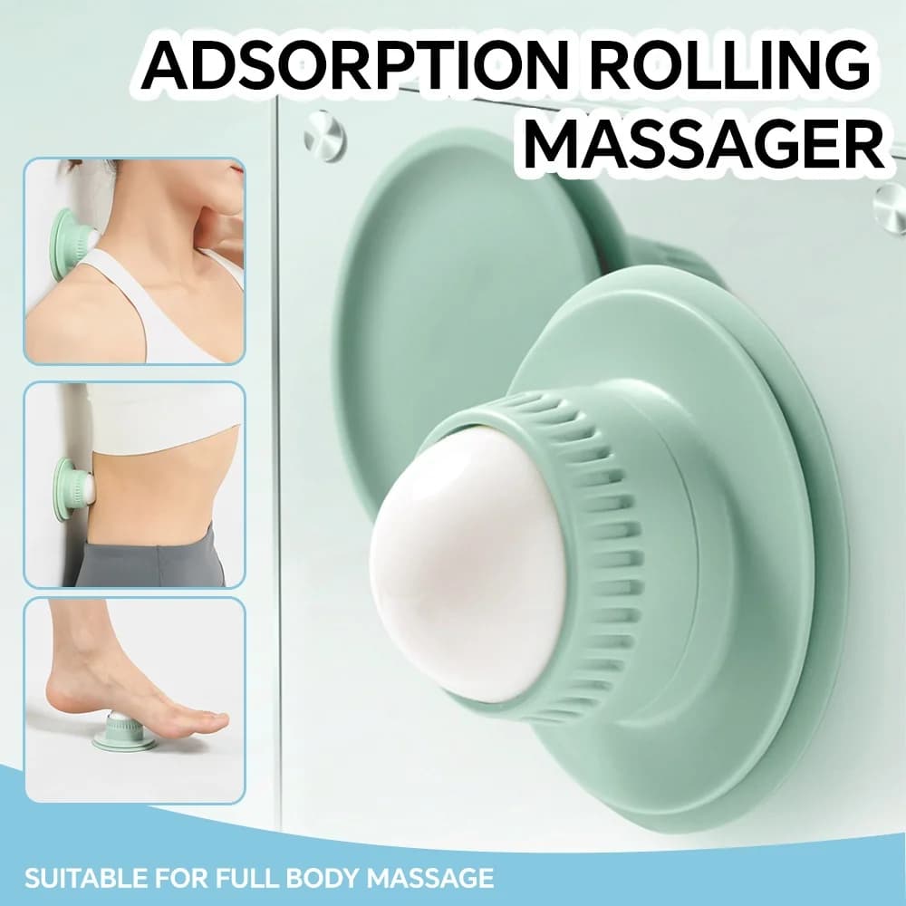 1 pièce Rouleau de massage, Rouleau de massage musculaire, Balle de massage manuelle, Outil de massage pour le dos, les bras et le cou pour la relaxation musculaire