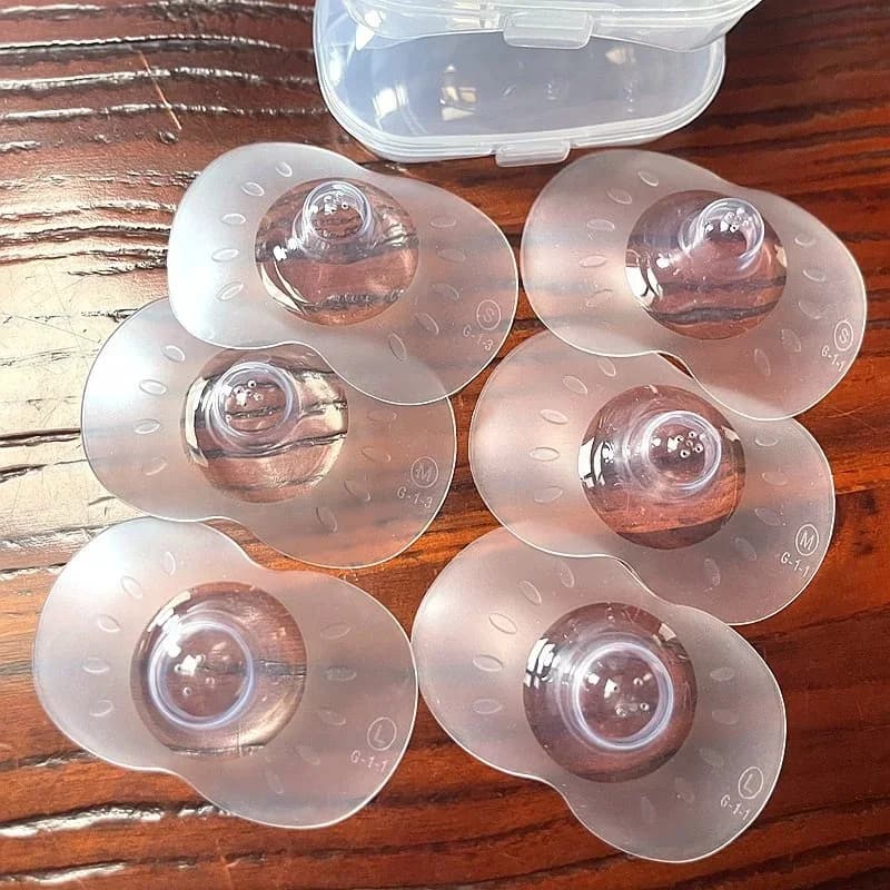 2 pièces Silicone allaitement mamelon protecteurs alimentation mère mamelon boucliers Protection couverture doux lait alimentation soins infirmiers bouclier