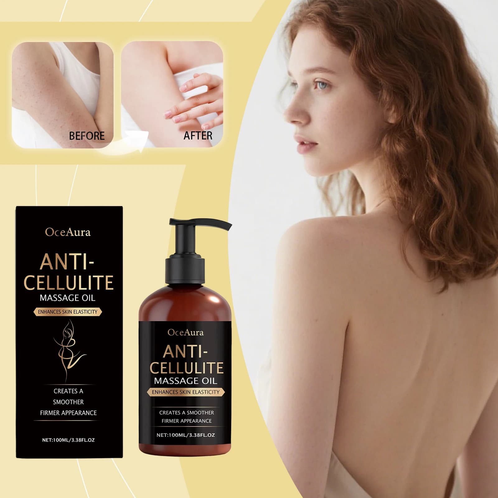 Huile de Massage corporel avec citron, pamplemousse, huile hydratante, apaisante, Non grasse pour la peau sèche, soulagement musculaire, hydratation complète du corps