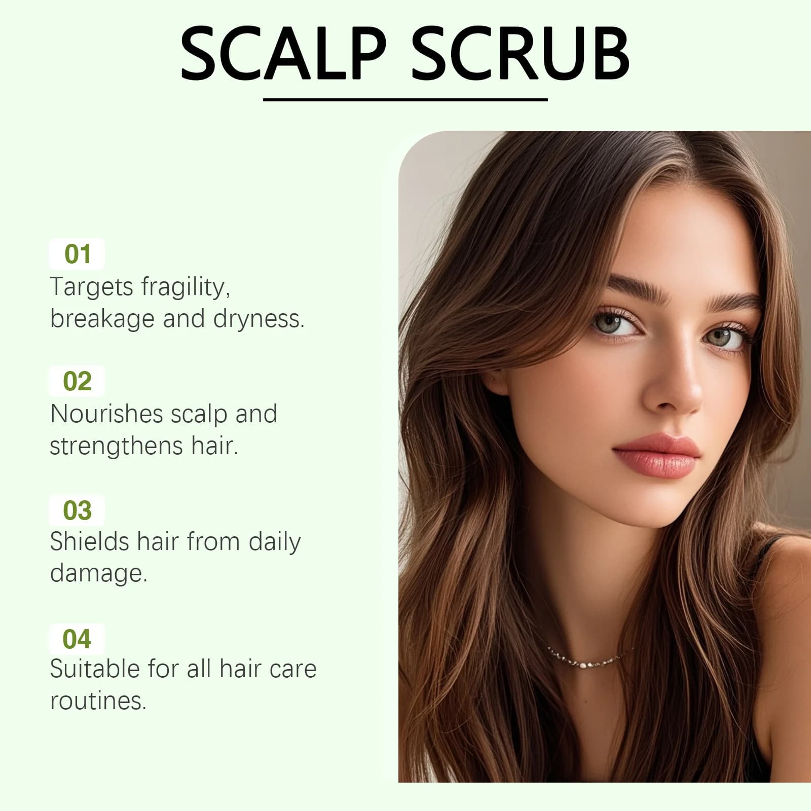 Shampooing Nettoyant en Profondeur au Théier pour le Cuir Chevelu, Anti-Pelliculaire, Contrôle du Sébum, Rafraîchissant, Anti-Casse, Apaisant et Nourrissant, pour des Cheveux Volumineux