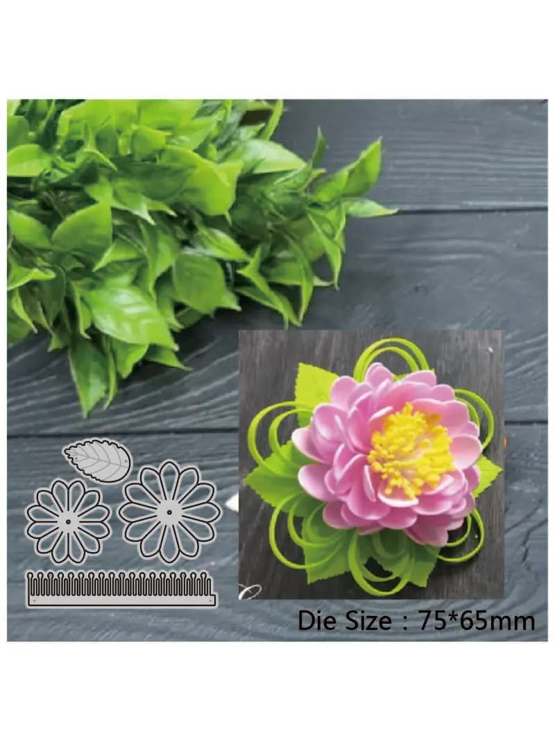 Matrices de découpe en métal pour scrapbooking, feuilles de fleurs, plante, superposition, décor d'album photo, carte bricolage, artisanat, nouveau, 2022