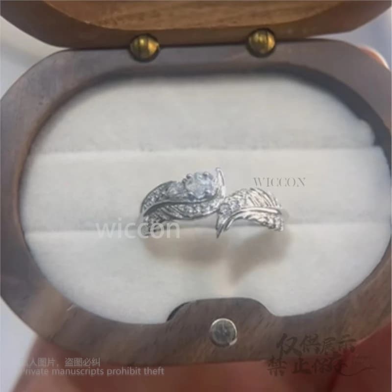 Jeu amour et espace profond Cosplay anneaux héroïne Caleb Xavier Sylus Zayne Rafayel Couple anneaux de mariage pour les femmes Halloween fait à la main