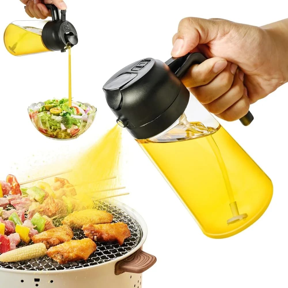Pulvérisateur d'huile d'olive 16oz/470ml pour la cuisson-distributeur