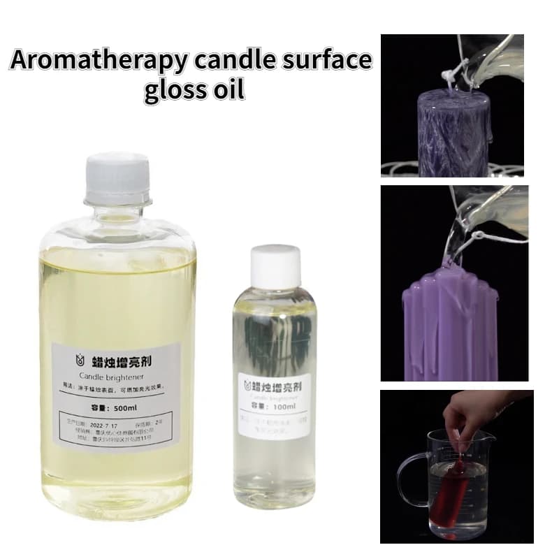 Bougie d'aromathérapie faite maison, huile légère, huile éclaircissante pour Surface, bougie parfumée manuelle, tasse de modélisation, matériau brillant à la cire
