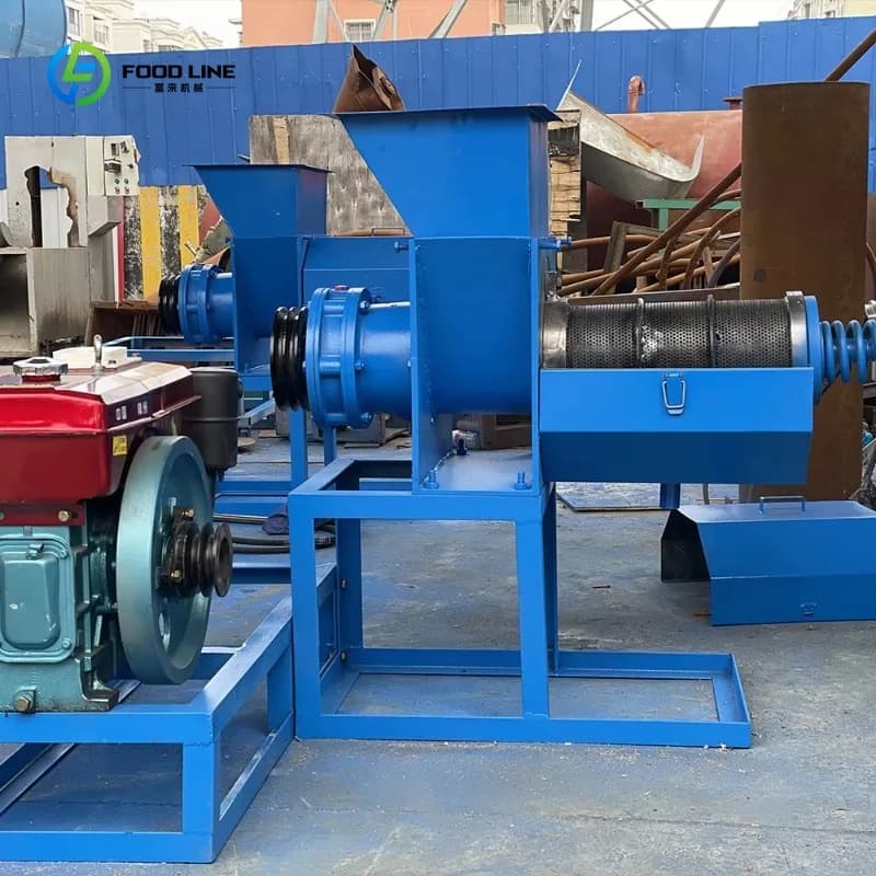 Presse à huile de palme robuste personnalisée, machine fiable de traitement de l'huile de palme, ligne de production stable de pressage d'huile de palme