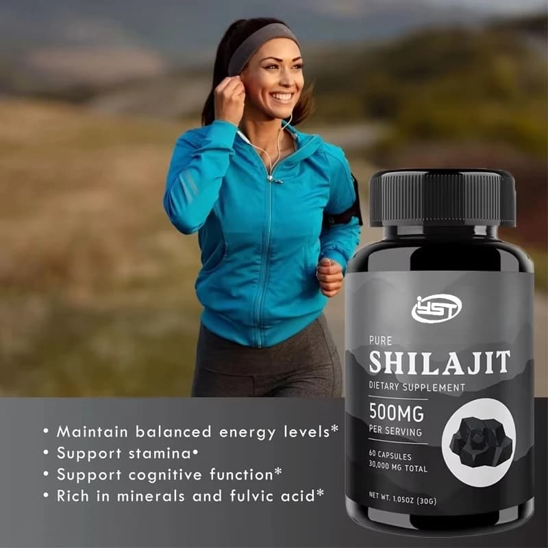 Capsules de Shilajit pur de l'Himalaya