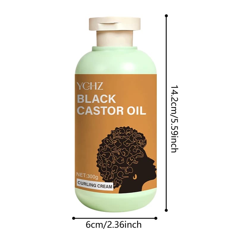 Crème coiffante pour cheveux bouclés, à l'huile d'argan marocaine, anti-frisottis longue durée, élastique et volumisante, hydratante et coiffante, adaptée aux types de cheveux ondulés et bouclés, unis