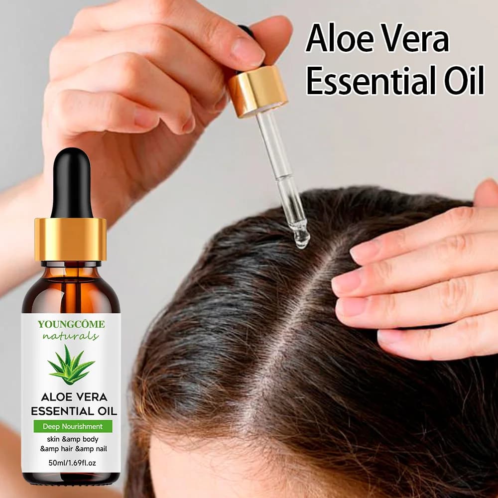 YOUNGCOME Huile essentielle hydratante pure à l'aloe vera