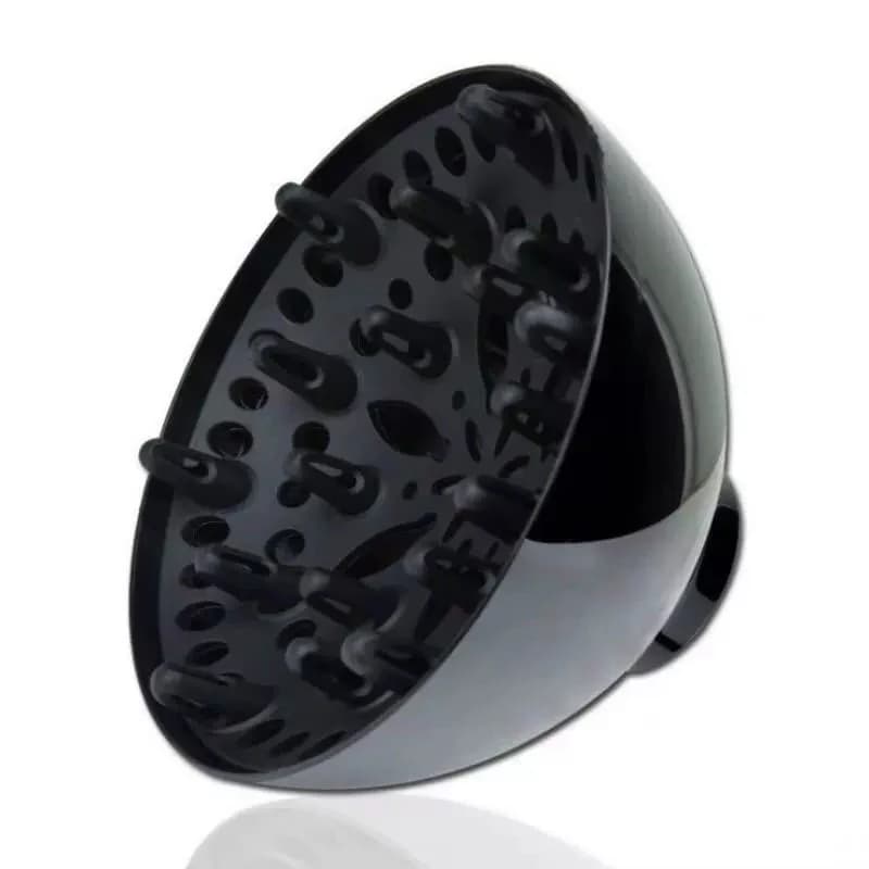 Diffuseur de cheveux universel Adaptable pour sèche-cheveux avec conception rotative cheveux bouclés grande capuche de vent forme fixe dispersant le vent