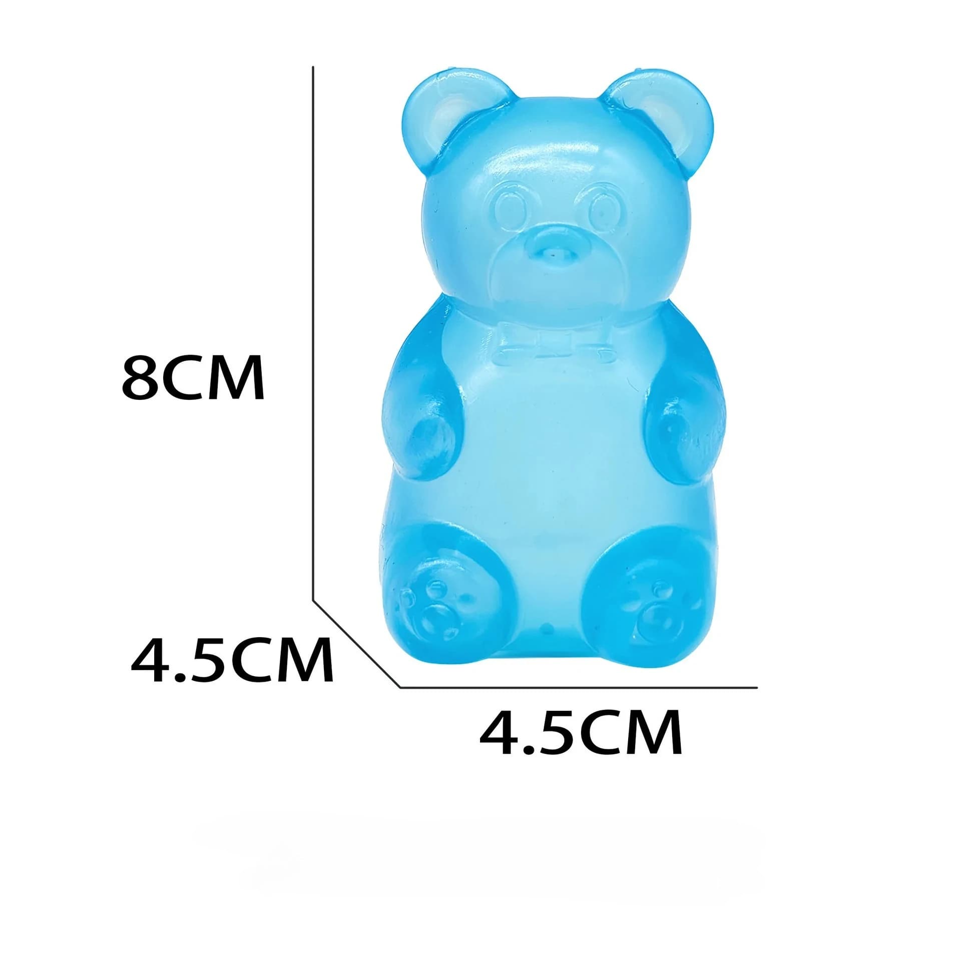 Jouet sensoriel anti-stress Gummy Bear, jouet à presser pour soulager l'anxiété, pour adultes atteints de TDAH