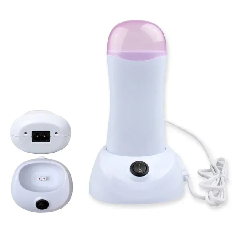 Machine électrique de fonte de cire, chauffe-cire épilatoire, cartouche d'épilateur, rouleau de cire, Base sur épilation rechargeable, Double