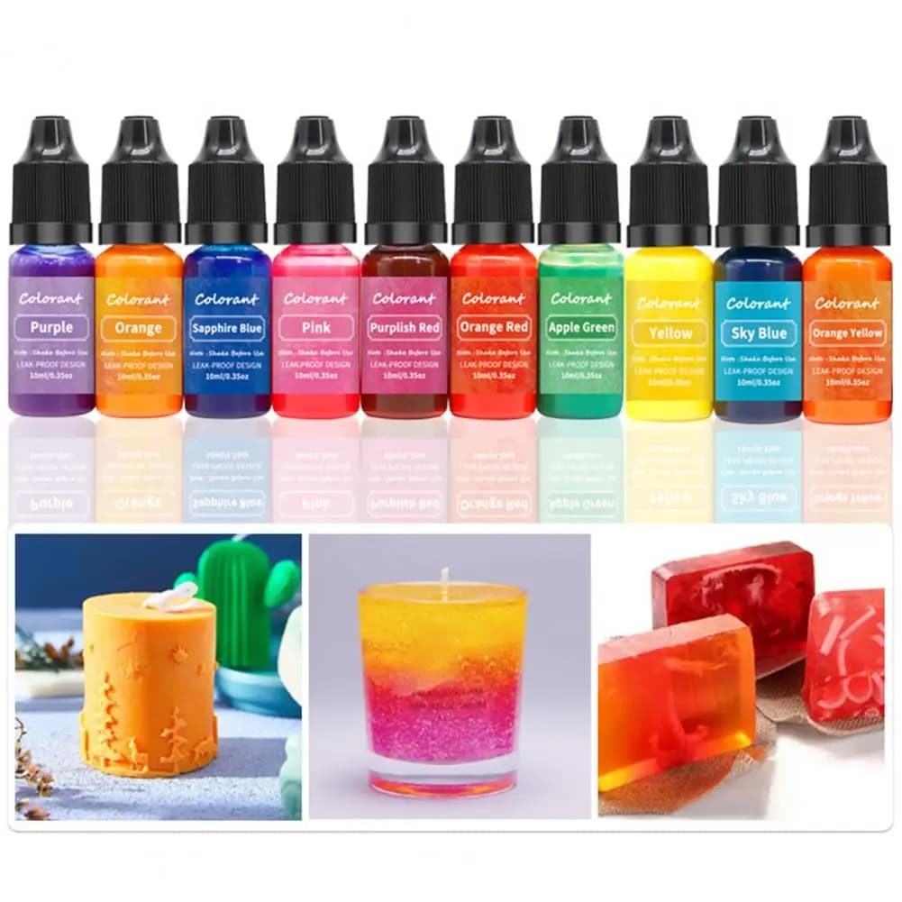 Colorant de bougie étanche