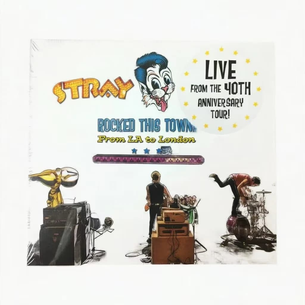 Stray Cats – Rondé cette ville : de LA à Londres (2020) | Rockabilly/Rock Live Album Car Soundtracks Boîte 23 Pistes Collection