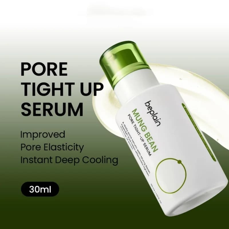 Produits de soin coréens BEPLAIN : Sérum pour les pores à base de haricot mungo, mousse nettoyante en profondeur, masque à l'argile pour nettoyer les pores du visage et huile démaquillante