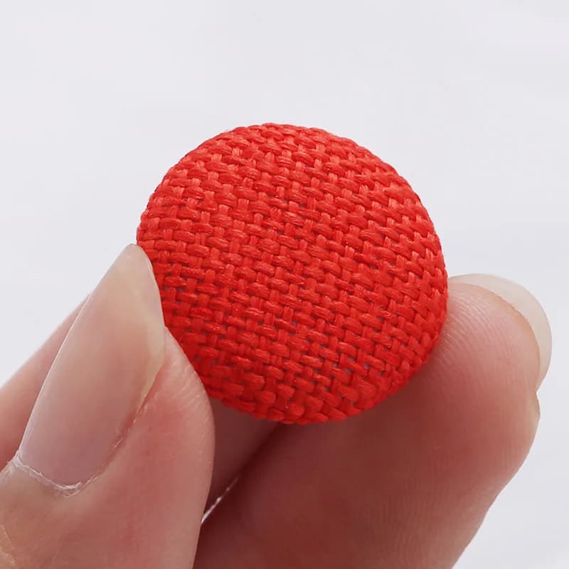 Lèvent de gril en lin bricolage, bouton rond, accessoires décoratifs pour vêtements, coussin de couture, manteau, nouveau