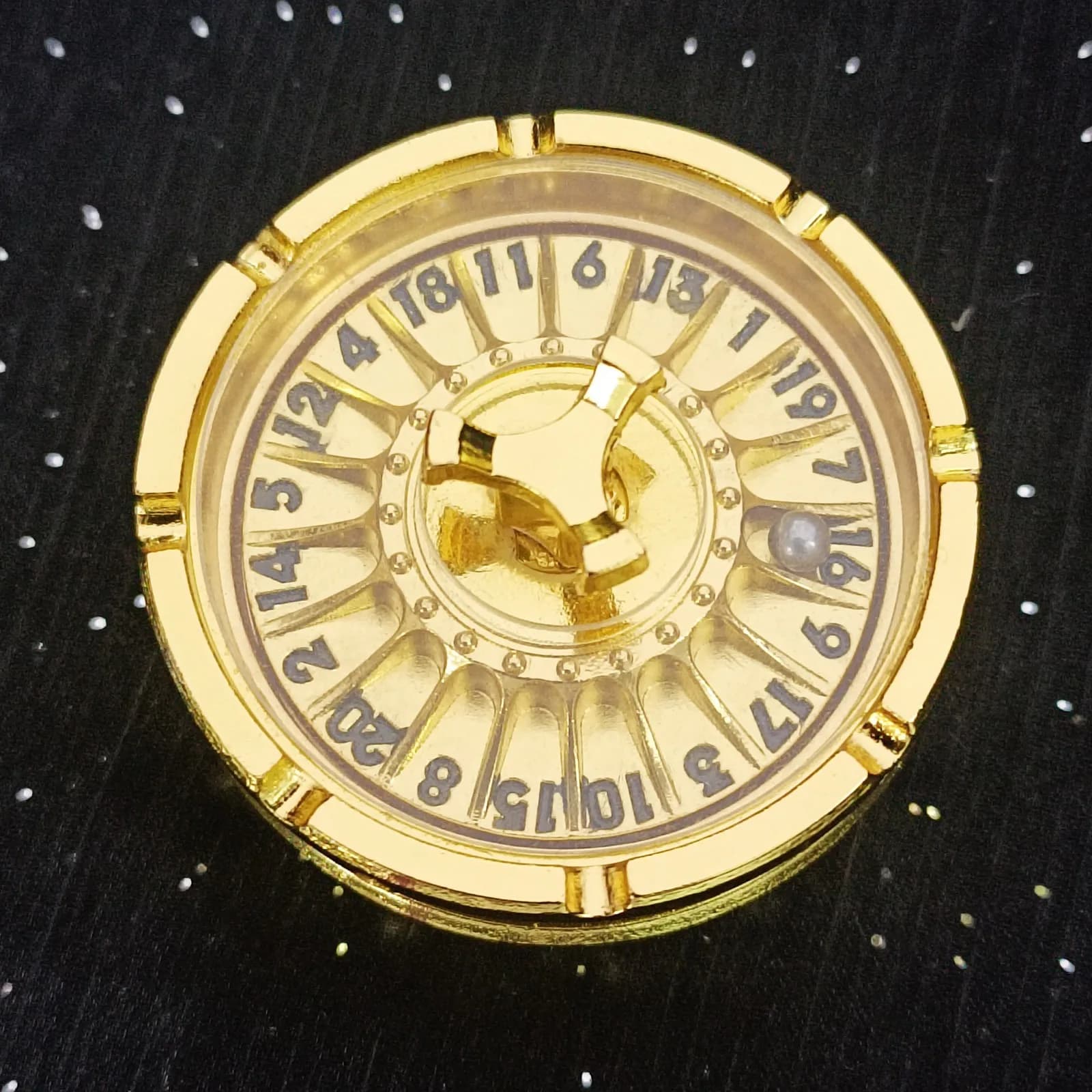 DND – Roulette rotative gyroscopique du bout des doigts, dés pour donjons et Dragons, jeux de rôle RGP, Spinner D & D, accessoires en métal