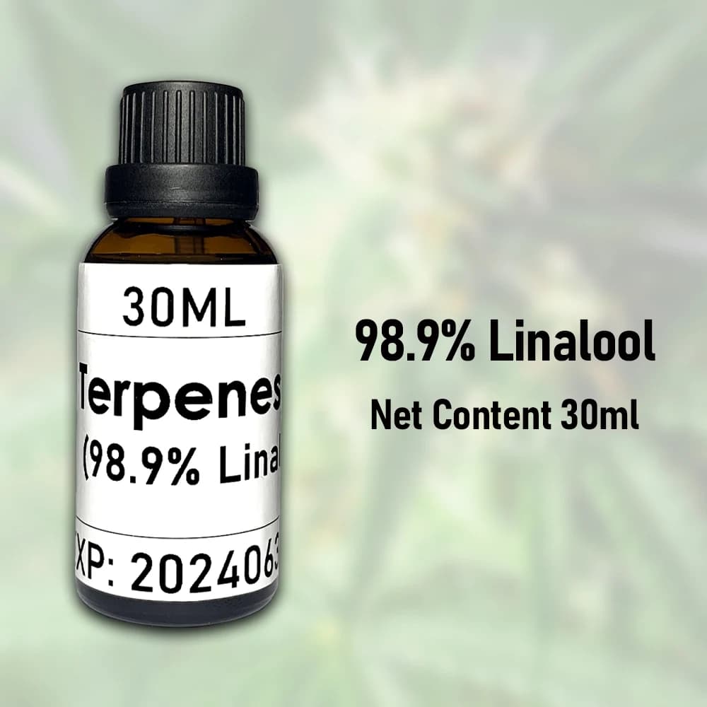 L'huile de terpenes pure de qualité alimentaire à extractions naturelles de 30ML, cosmétiques de bricolage ou d'autres saveurs de liquide pour un usage différent