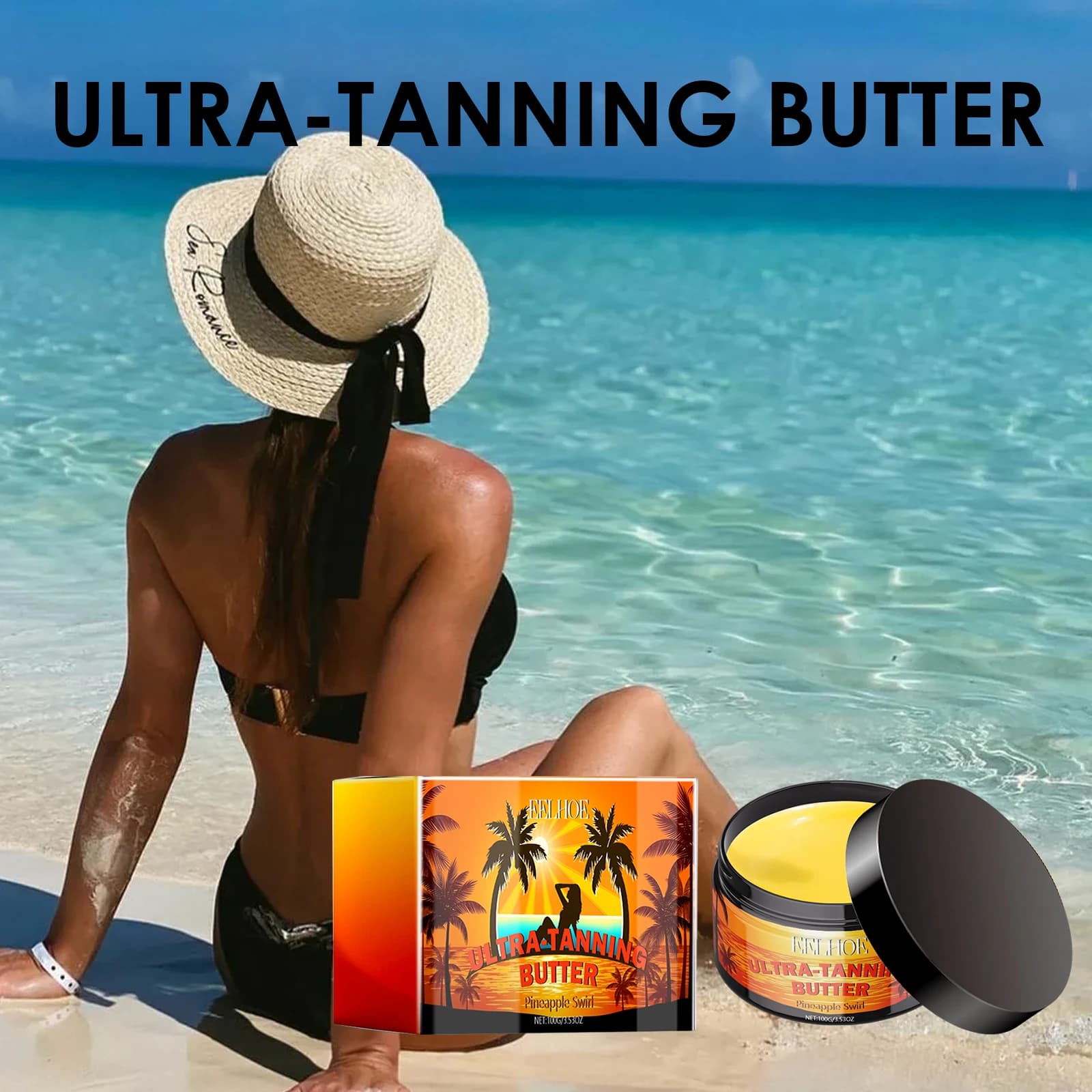 Gel bronzant pour un éclat bronze intense avec huile de coco