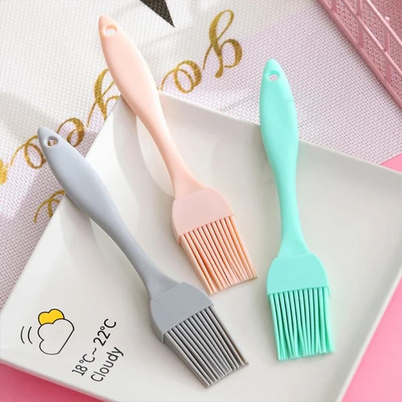 Brosse à huile en Silicone de qualité alimentaire