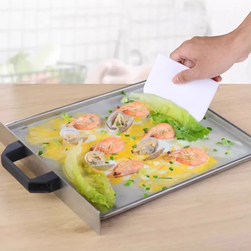 1 spatule à crème à gâteau en plastique, couteau à pâte, grattoir à beurre à bords lisses, outil de cuisson-essentiel pour un usage domestique