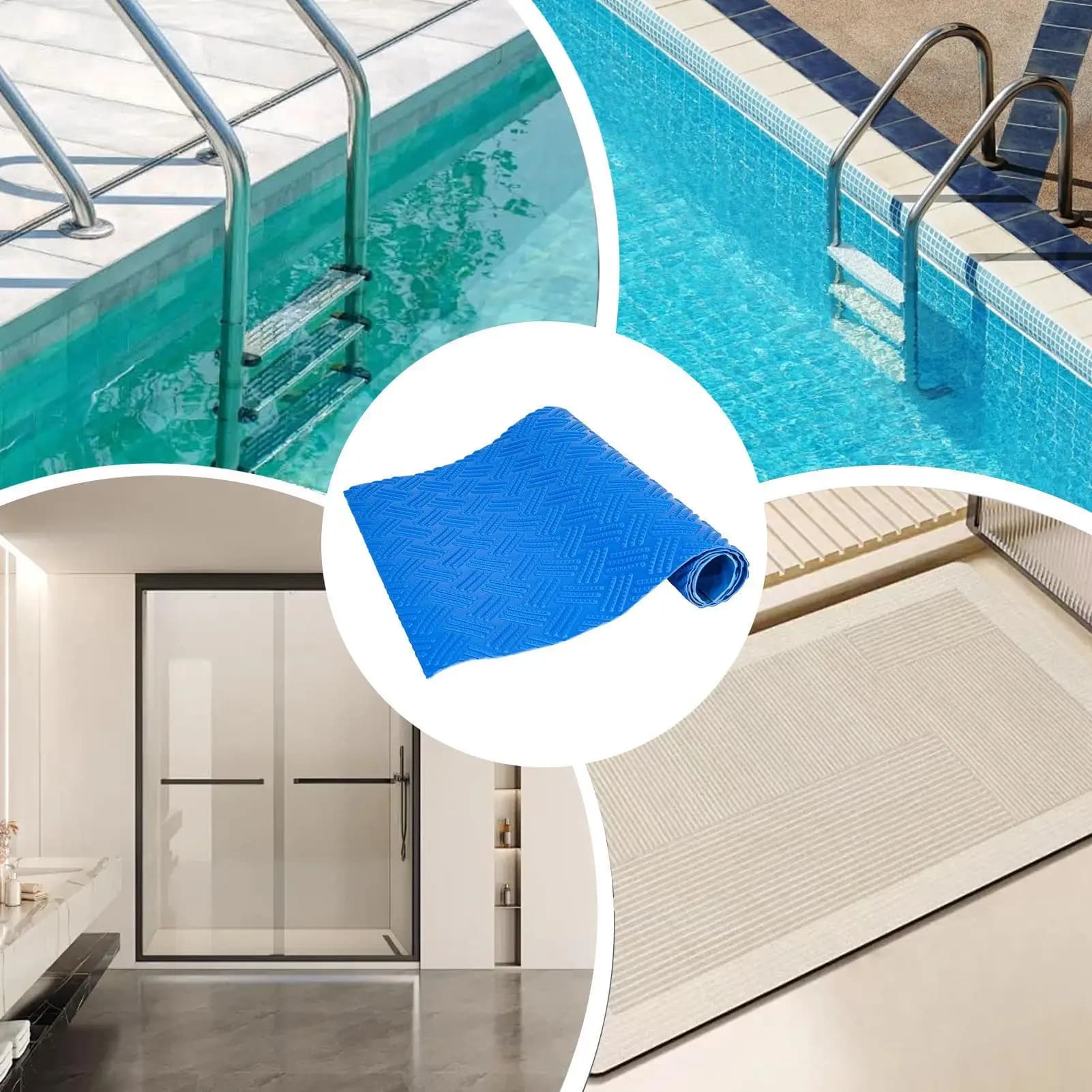 Tapis d'échelle de piscine