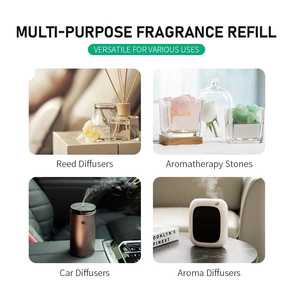 Diffuseur d'huiles essentielles inspiré d'un hôtel de luxe, collection d'aromathérapie