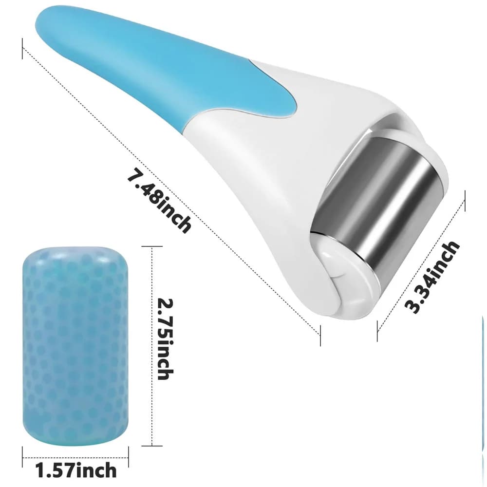Rouleau de glace frais pour la peau