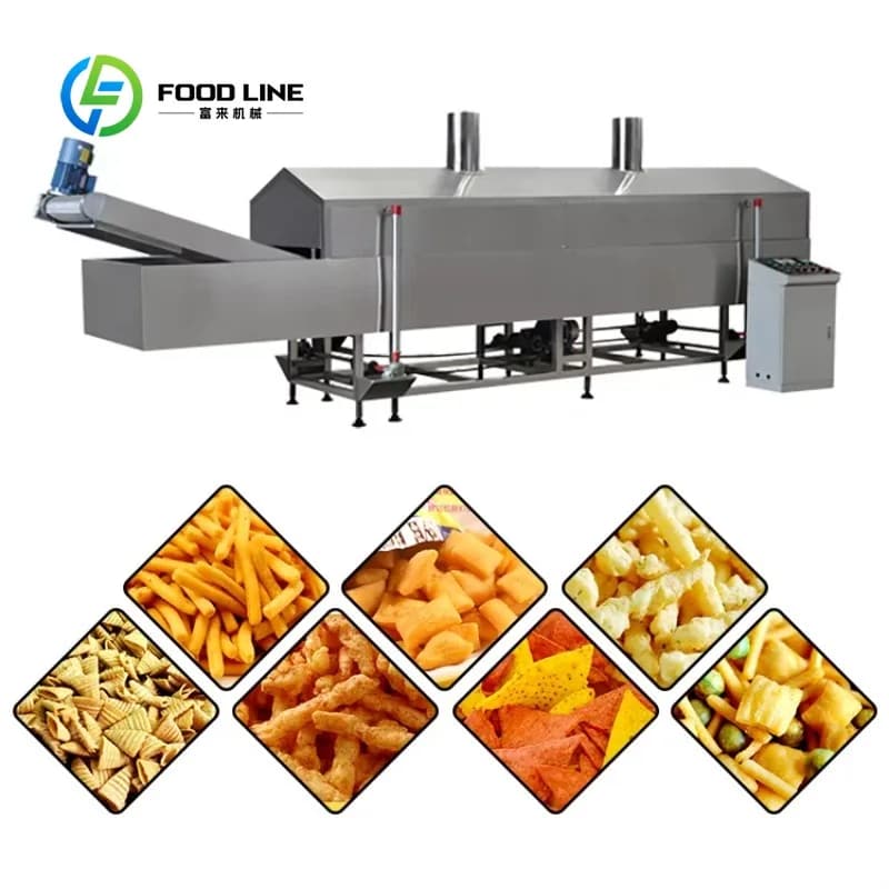 Machine à frites automatique de haute qualité pour frites et hamburgers