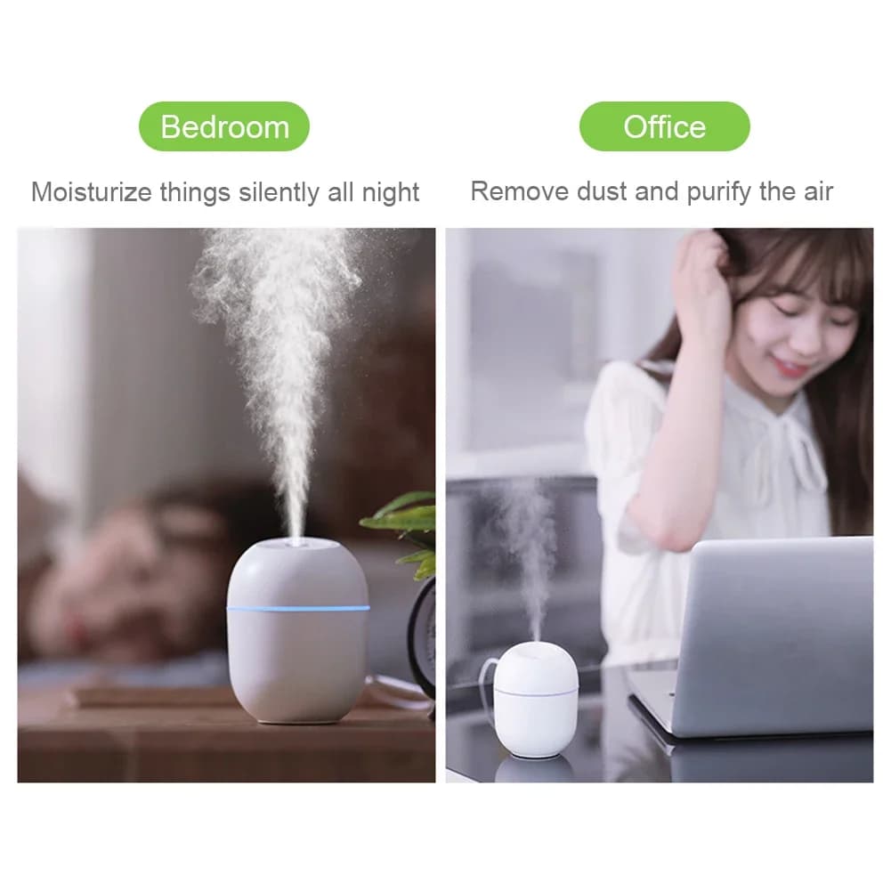 Humidificateur d'air à ultrasons portable USB