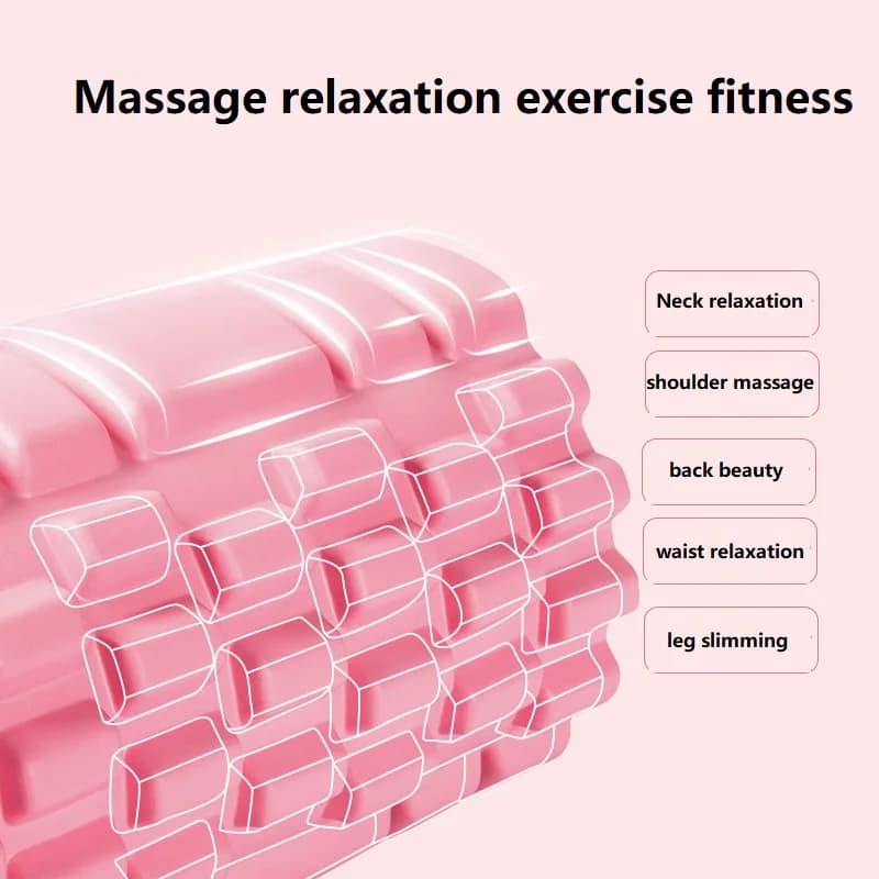 30CM mousse rouleau de libération myofasciale gymnase rouleau de Yoga rouleau de mousse de Massage rouleau de sport en mousse gymnase 10cm Fitness DLYJZ01