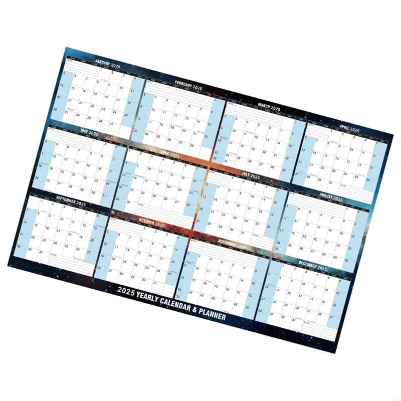 2025 Année complète pour voir le planificateur du calendrier 2025