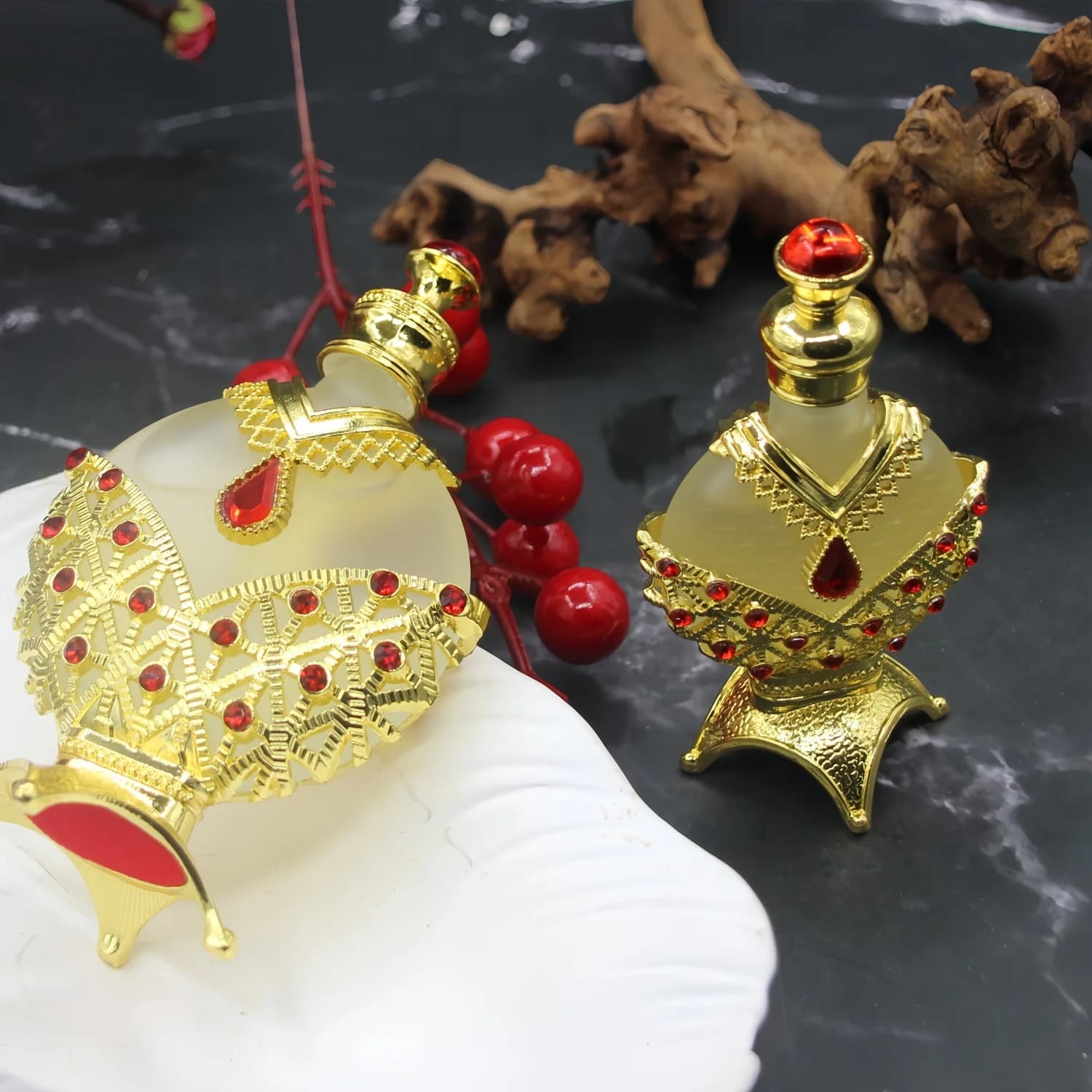 Parfum Arabe Doré, Huile de Parfum Légère