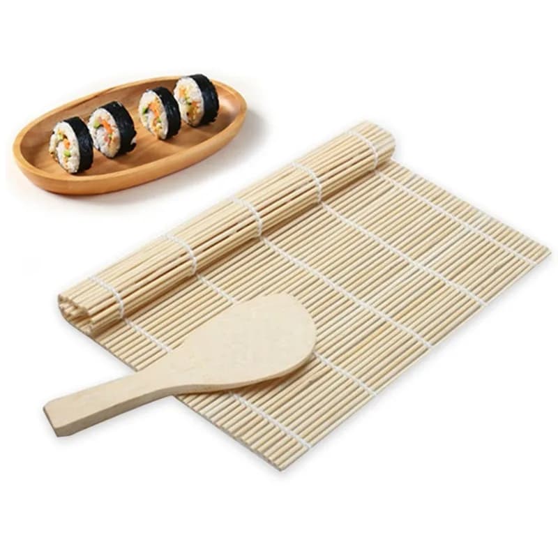 Kit de préparation de sushi : Tapis de roulage pour sushi