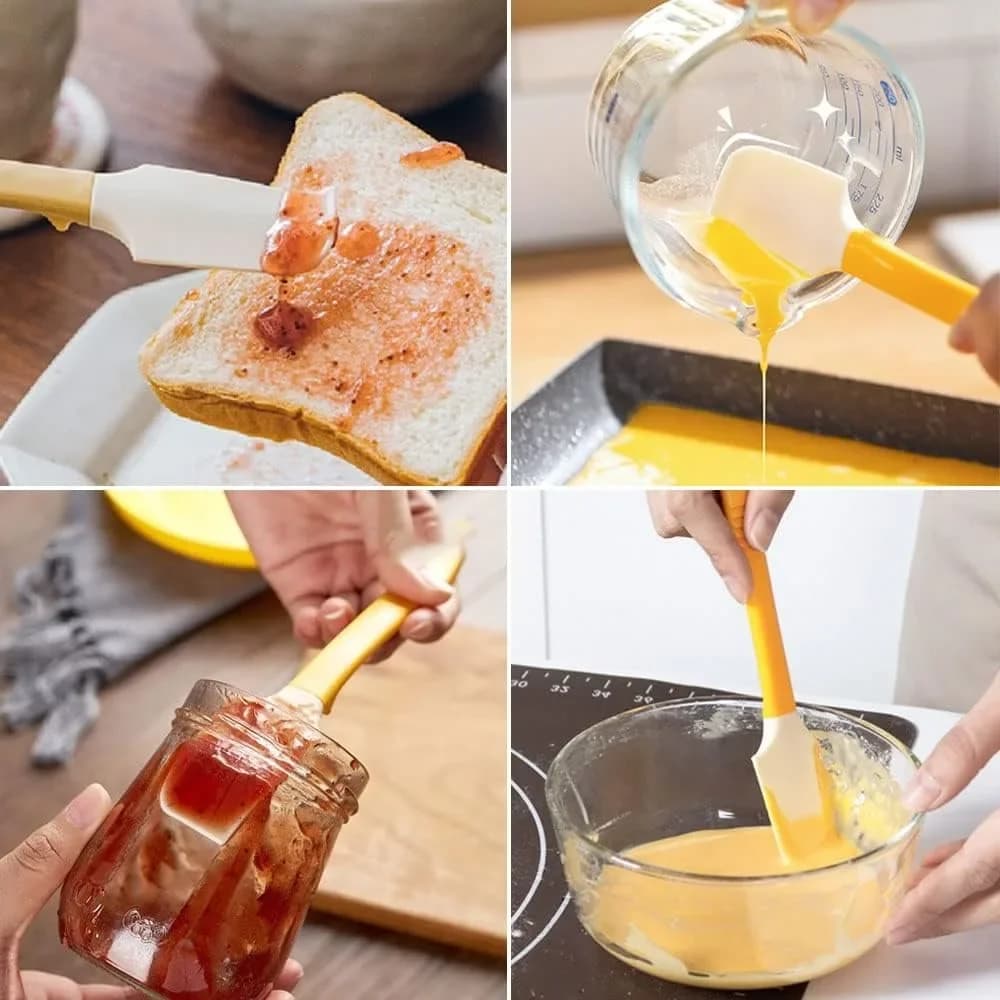 Spatule à beurre en Silicone, épandeur de confiture pour le petit déjeuner, épandeur de pain, Gadgets de cuisine, spatule de cuisson antiadhésive résistante à la chaleur sans BPA