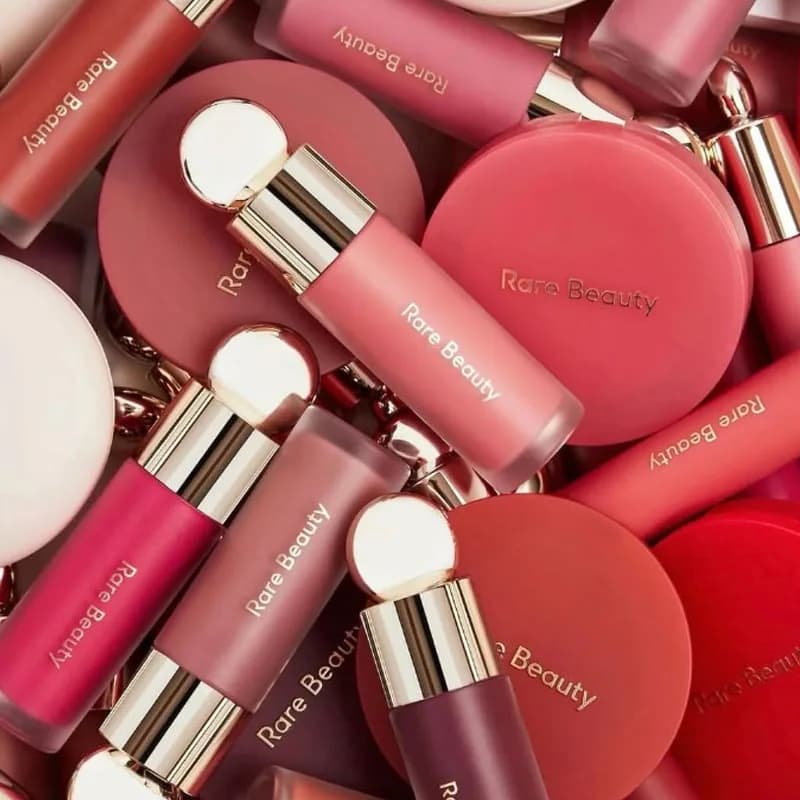Rare Beauty Soft Pinch Matte Bouncy Blush Cream, texture crème de pomme de terre, longue tenue, naturelle, non collante, légère, maquillage pour le visage