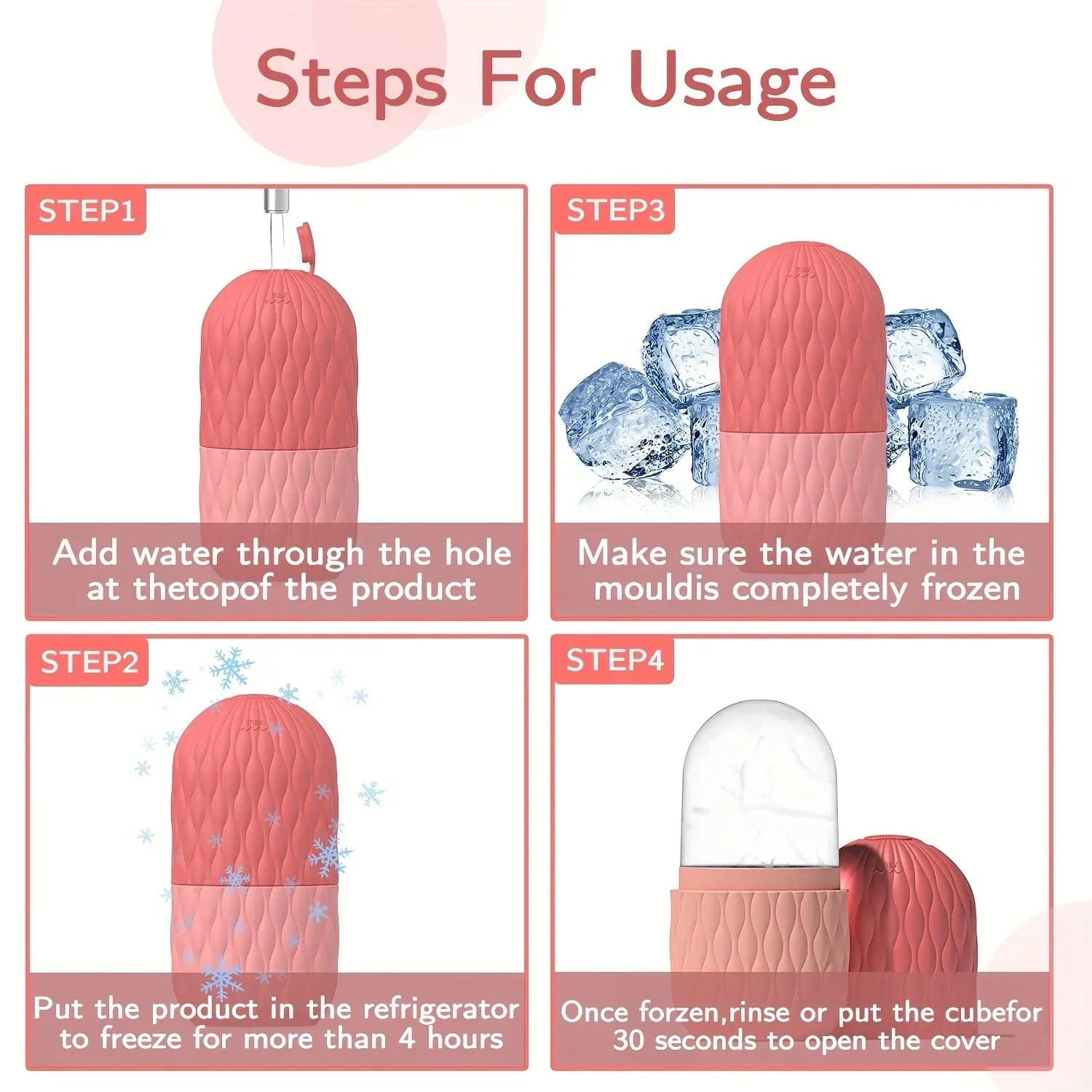 Rouleau à glace pour le visage et les yeux
