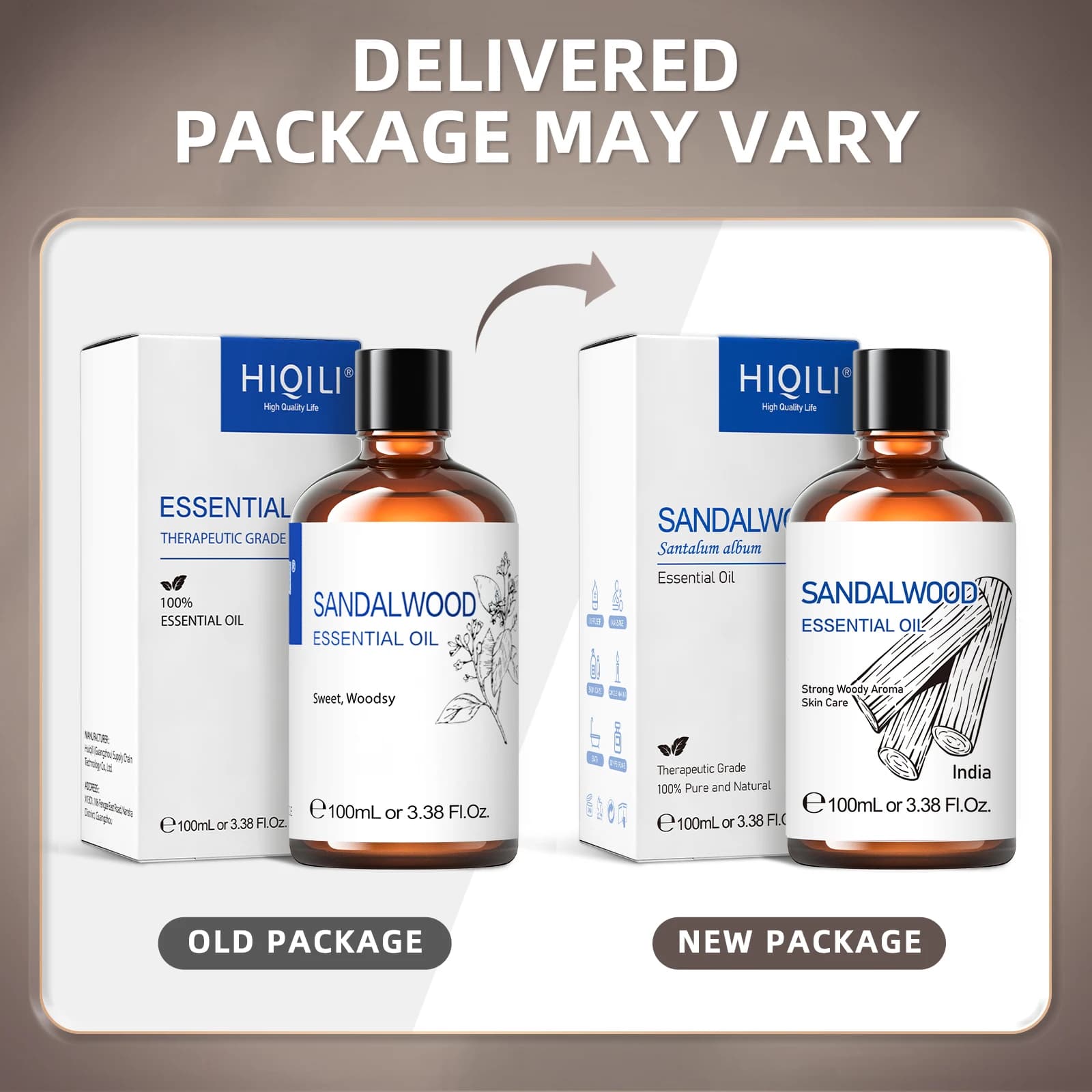 HIQILI 100ML huiles essentielles de bois de santal