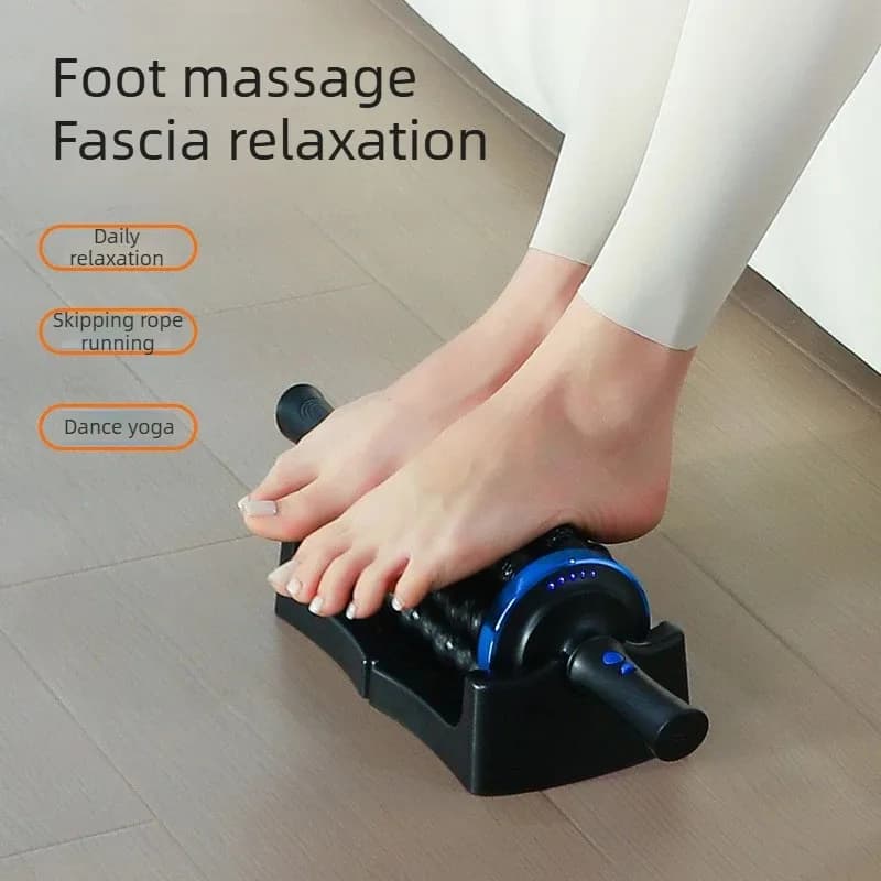 Rouleau de massage électrique pour relaxation musculaire, masseur de fascia, masseur corporel de fitness, masseur percussif pour pieds et jambes