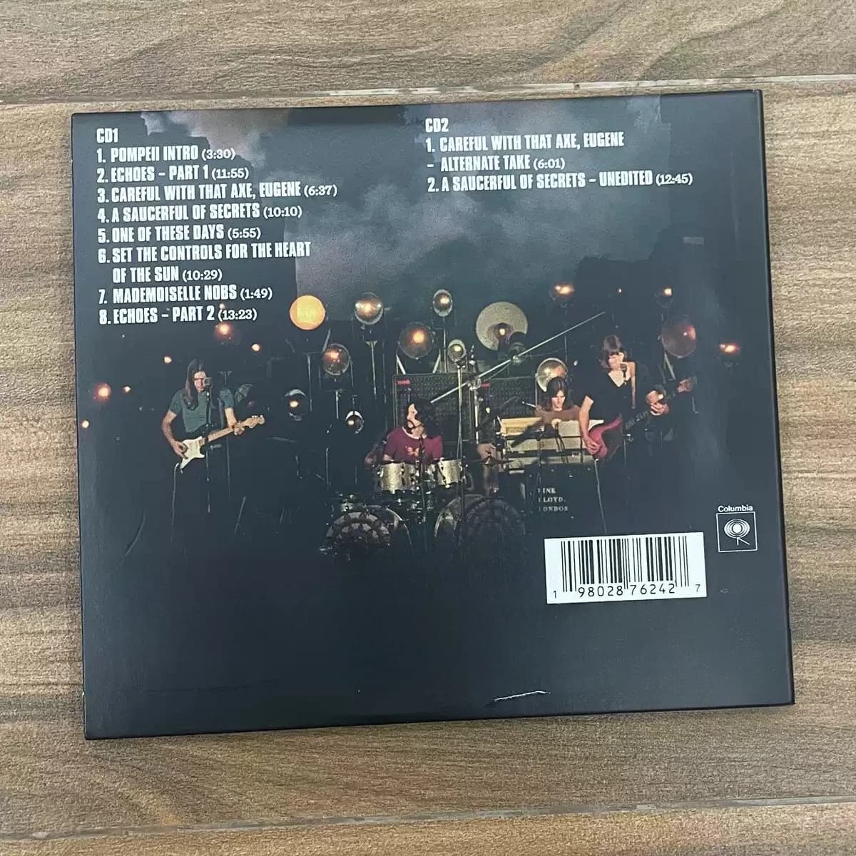 At Pompeii Live Album, performance légendaire de rock psychédélique progressif emblématique, mix 2025 par Steven Wilson CD