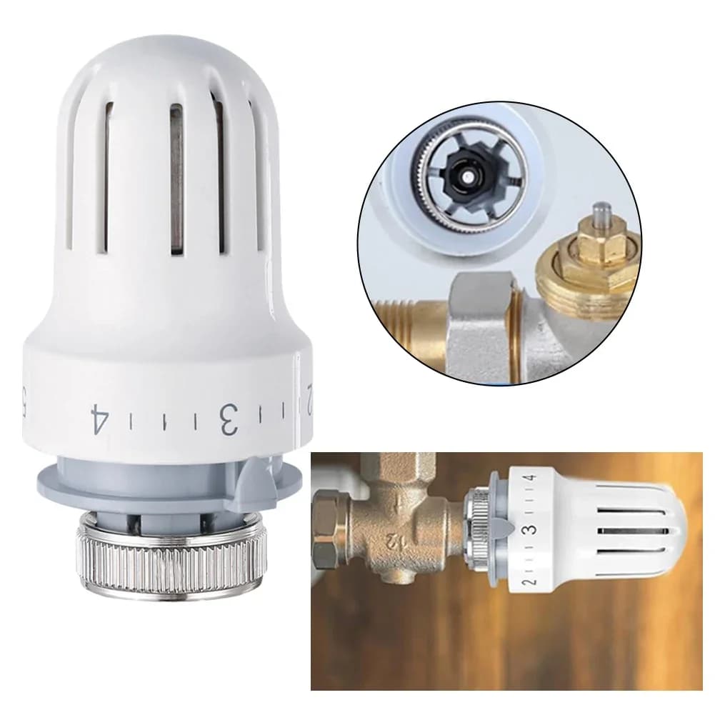 Vanne de chauffage à tête thermostatique