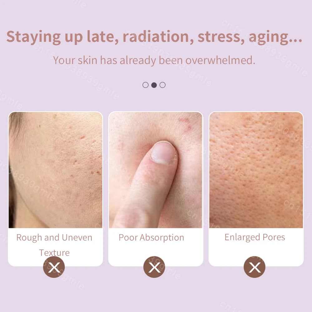 Rouleau de glace facial à double tête, utilisé pour le massage du visage et de la tête, en matériau en résine, sans parfum ni batterie