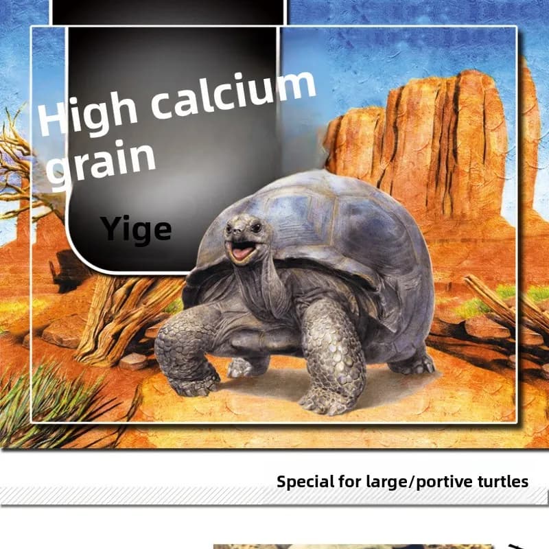 Formule de calcium alimentaire pour tortues YIGE, régime spécialisé pour Sulcata, étoile birmane, tortues rouges et léopard, nutrition à base de Mazuri
