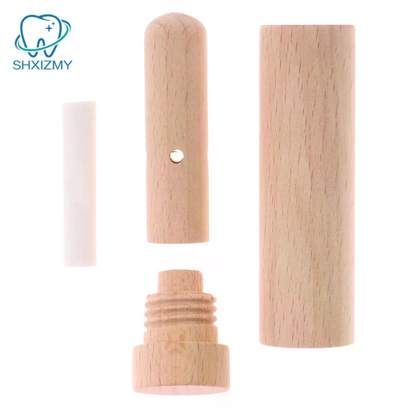 Diffuseur d'arômes en bois pour huiles essentielles avec mèches, inhalateur nasal d'aromathérapie
