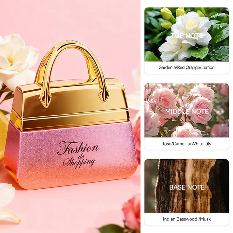 Parfum pour femmes, boisé floral, 50 ml, cadeau tendance, longue tenue, eau de parfum, usage quotidien, marque originale, haute qualité
