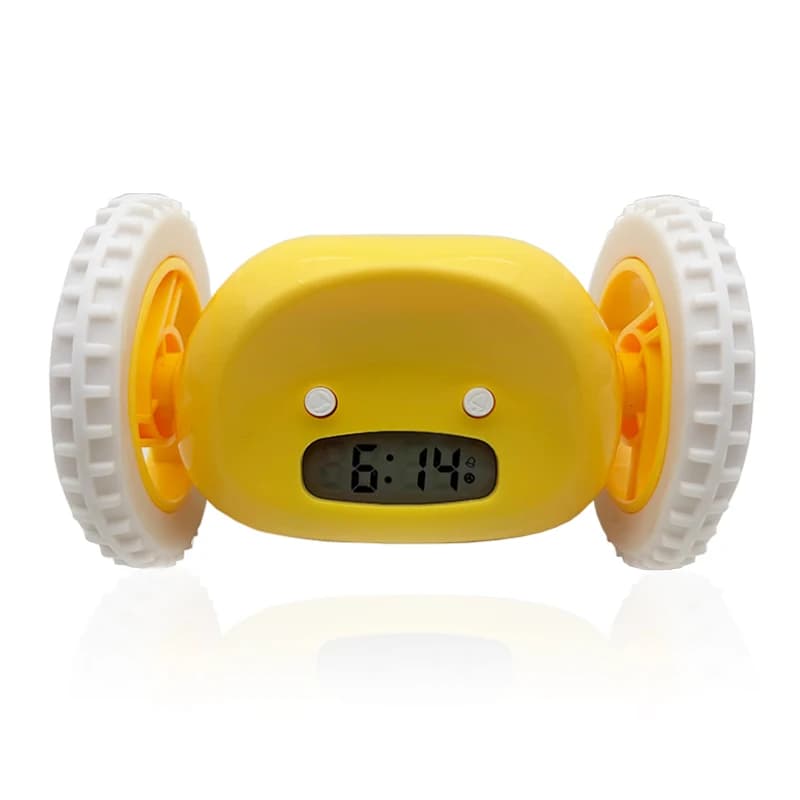 Réveil roulant pour les dormeurs profonds : l'outil indispensable pour un réveil amusant et un réveil efficace avec sonnerie puissante